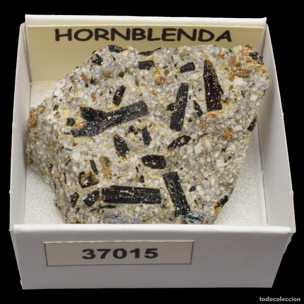 Coleccionismo de minerales: HORNBLENDA (Carboneras, Almeria, Espa&ntilde;a) #37015