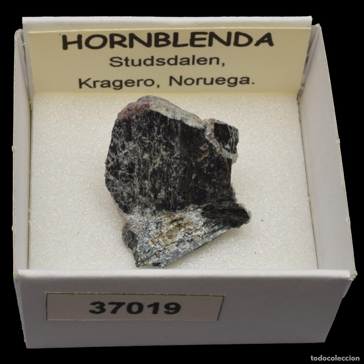Coleccionismo de minerales: HORNBLENDA (Studsdalen, Kragero, Noruega) #37019