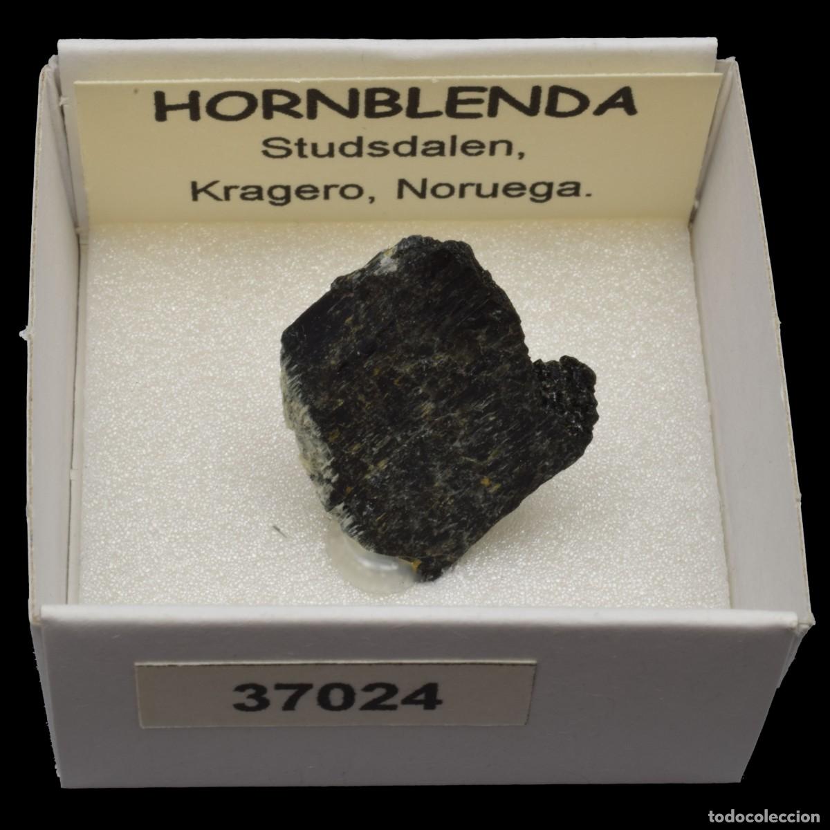 Coleccionismo de minerales: HORNBLENDA (Studsdalen, Kragero, Noruega) #37024