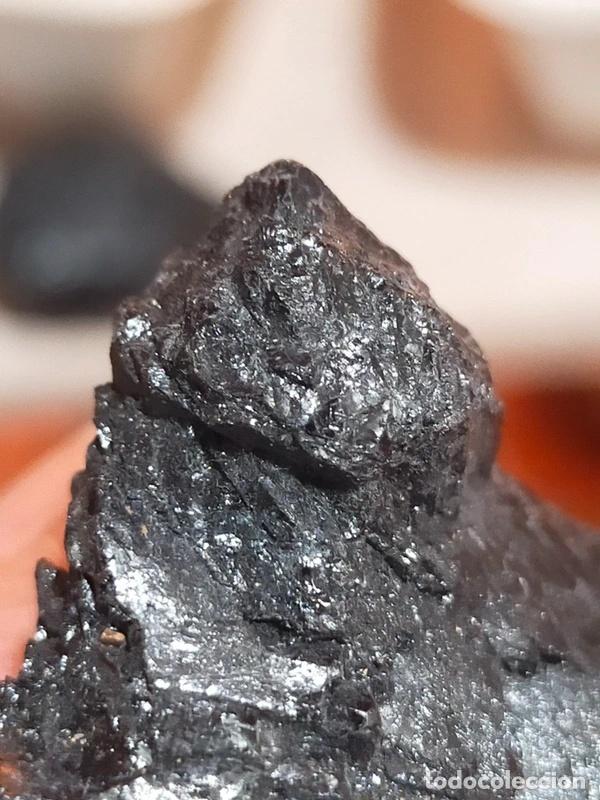 Coleccionismo de minerales: Bella Tormalina nera grezza - Foto 4