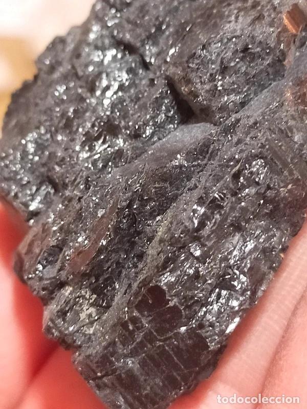 Coleccionismo de minerales: Bella Tormalina nera grezza - Foto 6
