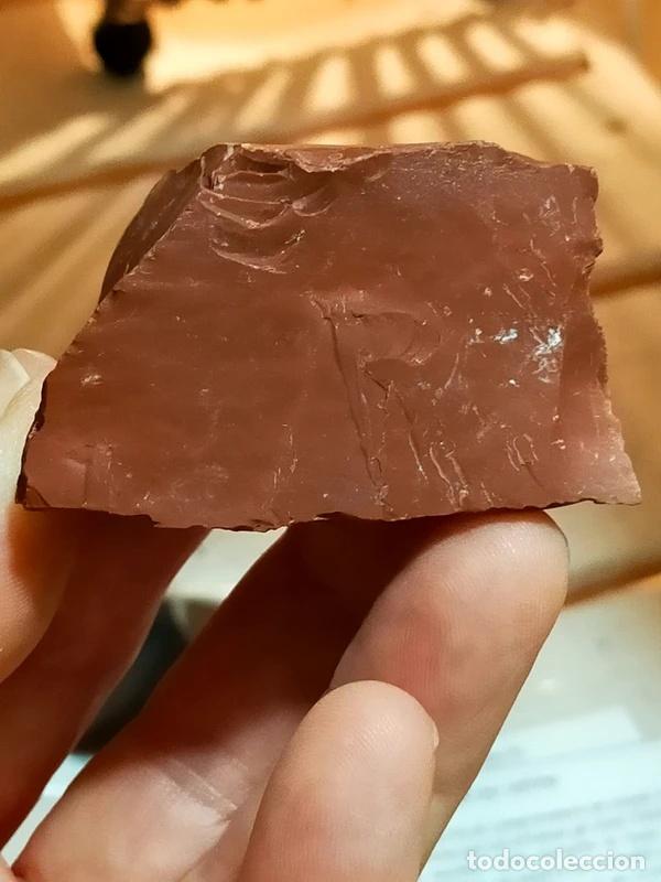 Coleccionismo de minerales: Diaspro rosso grezzo. - Foto 2