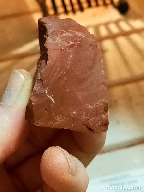 Coleccionismo de minerales: Diaspro rosso grezzo. - Foto 3