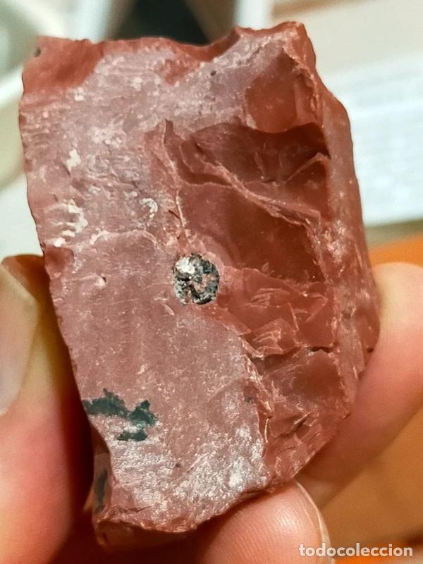 Coleccionismo de minerales: Diaspro rosso grezzo.