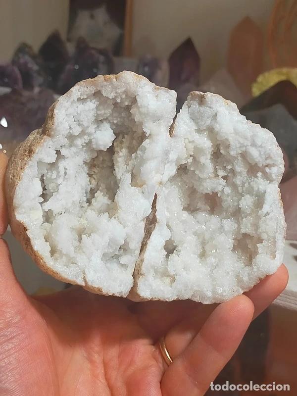 Coleccionismo de minerales: Geode in Quarzo Ialino
