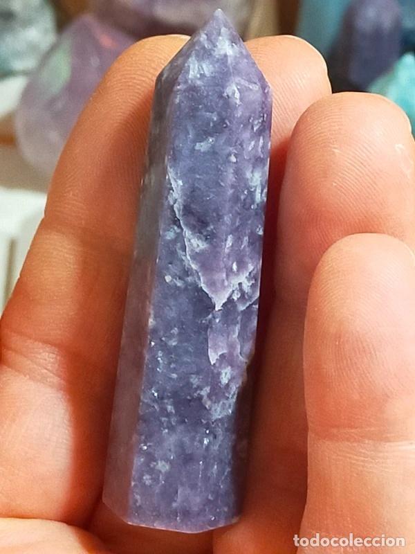 Coleccionismo de minerales: Punta in Cristallo di Lepidolite - Foto 3