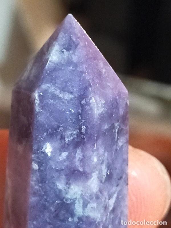 Coleccionismo de minerales: Punta in Cristallo di Lepidolite