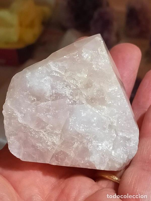 Coleccionismo de minerales: Punta grezza di Quarzo Rosa - Foto 3