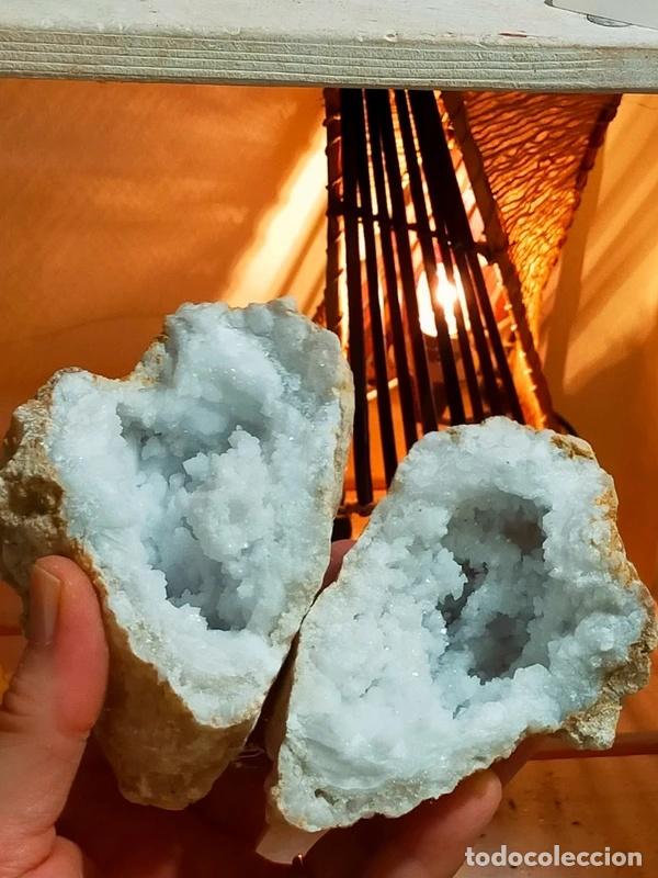 Coleccionismo de minerales: Geode in Quarzo Ialino
