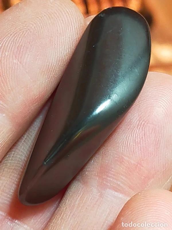 Coleccionismo de minerales: Pietra di Shungite burattata naturale della Repubblica di Carelia