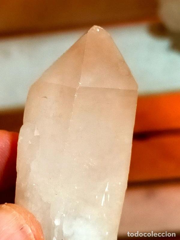 Sammlung von Mineralien: Quarzo Ialino rosato (Madagascar)
