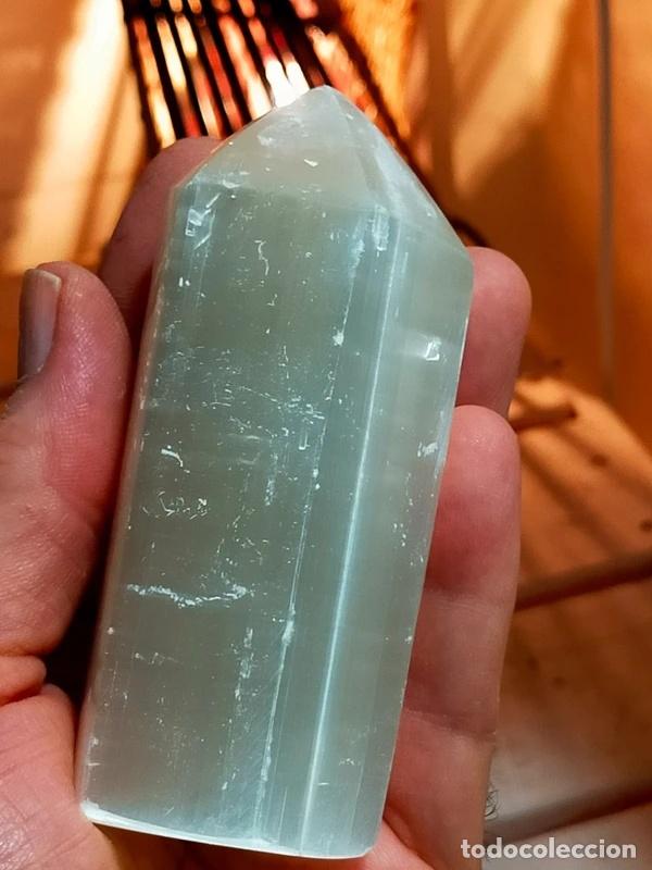 Coleccionismo de minerales: Punta in Selenite (variet&agrave; Sericolite) - Foto 5