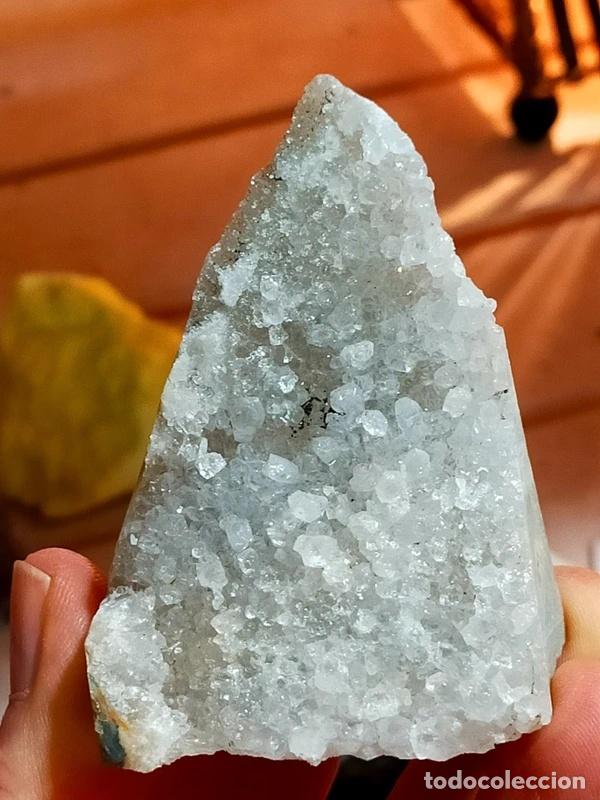 Coleccionismo de minerales: Drusa in Quarzo Ialino