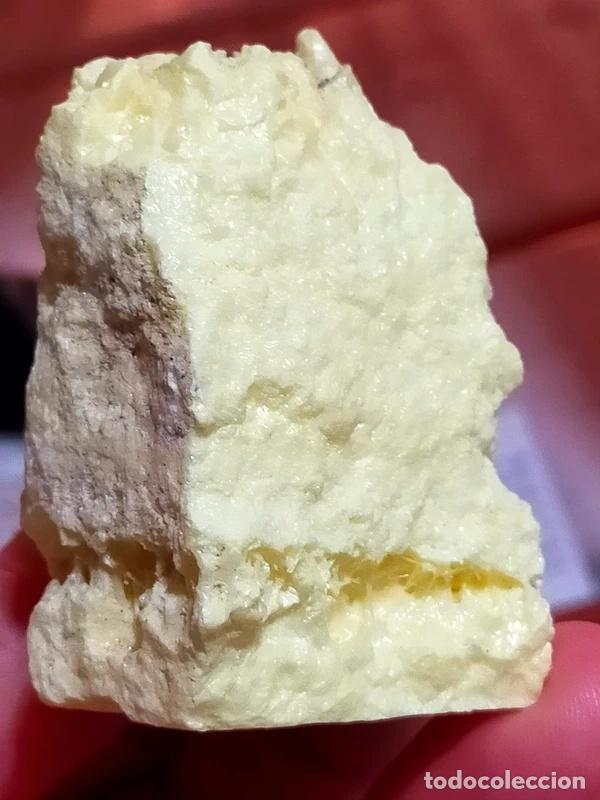 Coleccionismo de minerales: Zolfo grezzo dal Brasile peso 78 grammi