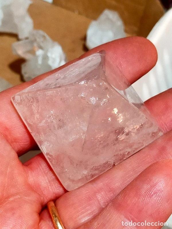 Coleccionismo de minerales: Piramide in Quarzo Ialino