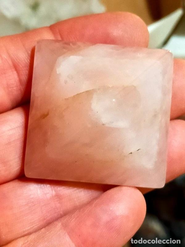 Coleccionismo de minerales: Piramide in Quarzo Rosa - Foto 2