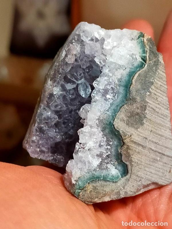 Coleccionismo de minerales: Drusetta a geode di Ametista - Foto 3