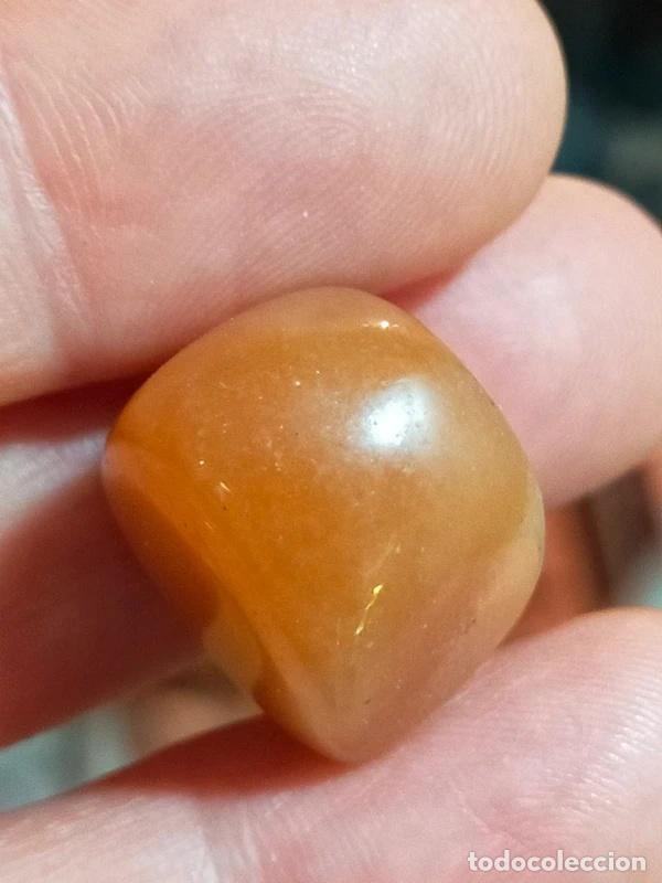 Coleccionismo de minerales: Avventurina arancione burattata - Foto 3