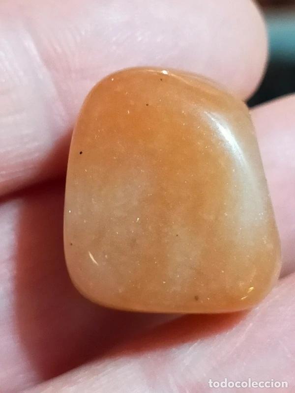 Coleccionismo de minerales: Avventurina arancione burattata - Foto 4