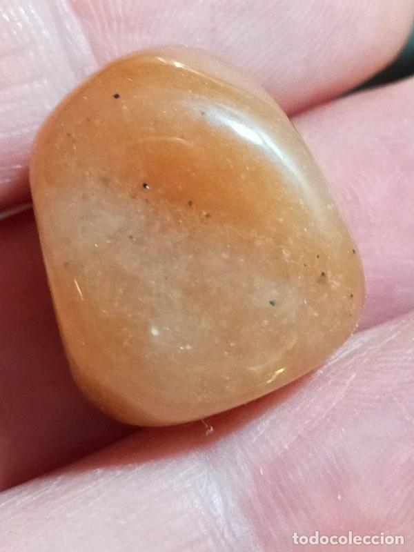 Coleccionismo de minerales: Avventurina arancione burattata - Foto 1