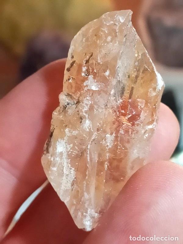 Coleccionismo de minerales: Calcite grezza colore miele - Foto 2