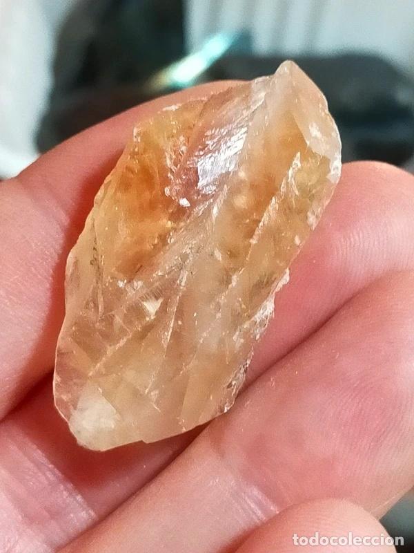Coleccionismo de minerales: Calcite grezza colore miele