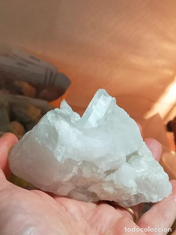 Coleccionismo de minerales: Drusa di Quarzo Ialino