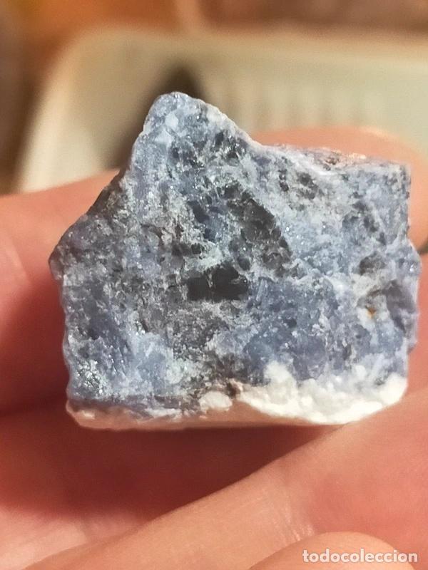 Coleccionismo de minerales: Sodalite grezza del Brasile peso 14 grammi pietra naturale