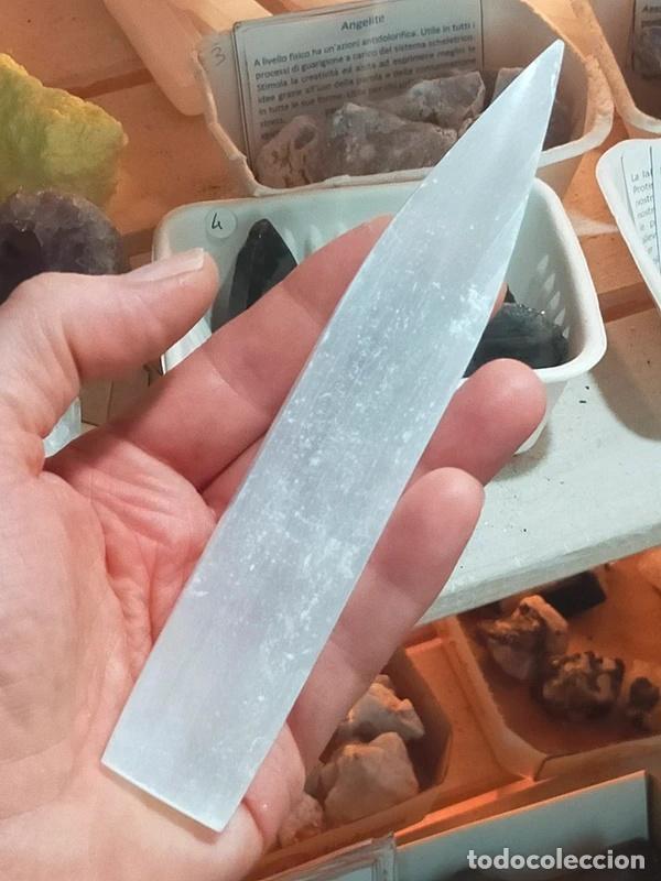 Coleccionismo de minerales: Piastra di Selenite a punta
