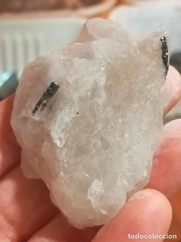 Coleccionismo de minerales: Quarzo Tormalinato grezzo - Foto 4