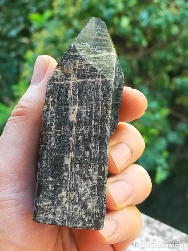 Coleccionismo de minerales: Punta in Tormalina Nera - Foto 2
