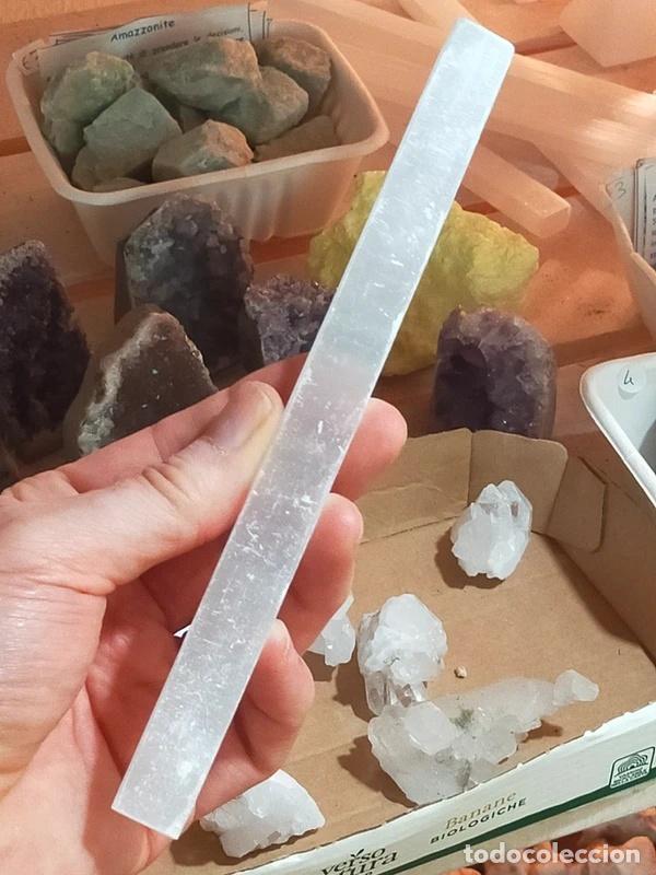 Coleccionismo de minerales: Bacchetta in Selenite (variet&agrave; Sericolite)