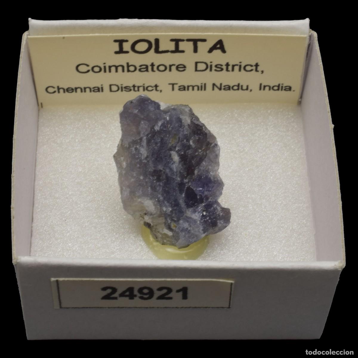 Coleccionismo de minerales: IOLITA (Coimbatore district, Chennai dist., Tamil Nadu, India) #24921