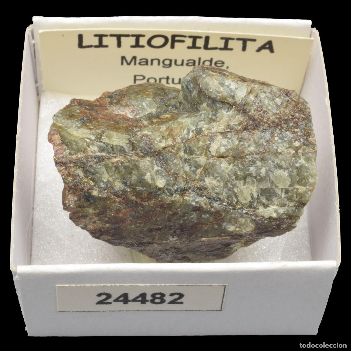 Mineral collecting: LITIOFILITA (Mangualde, Portugal) #24482