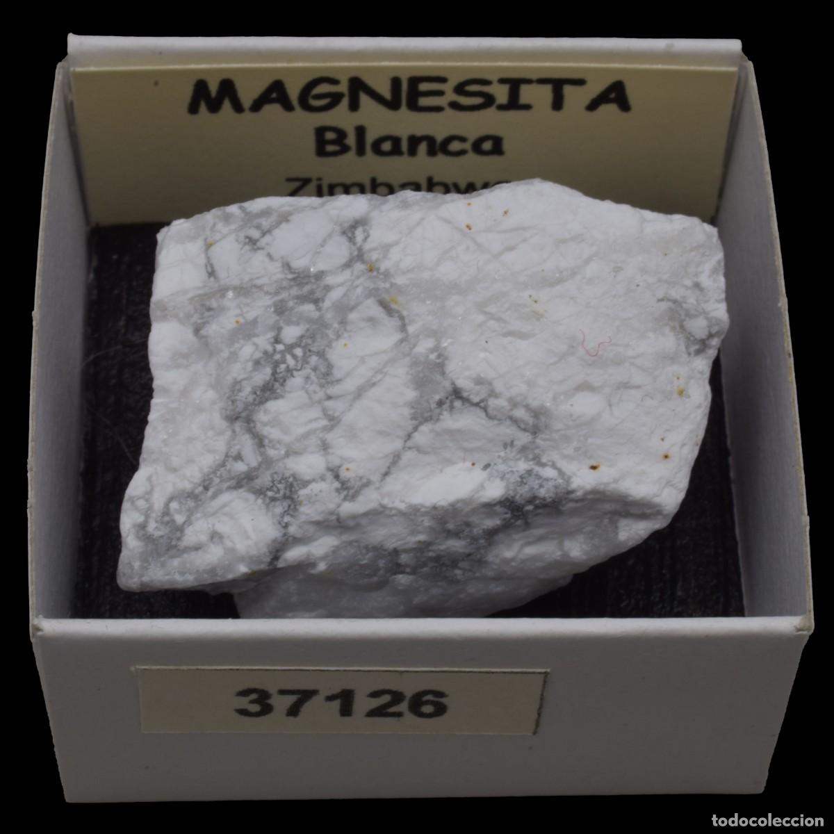 Collectionnisme de min&eacute;raux: MAGNESITA Blanca (Zimbabwe) #37126
