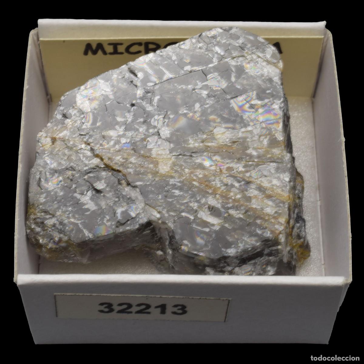 Coleccionismo de minerales: MICROCLINA Negra (Madagascar) #32213