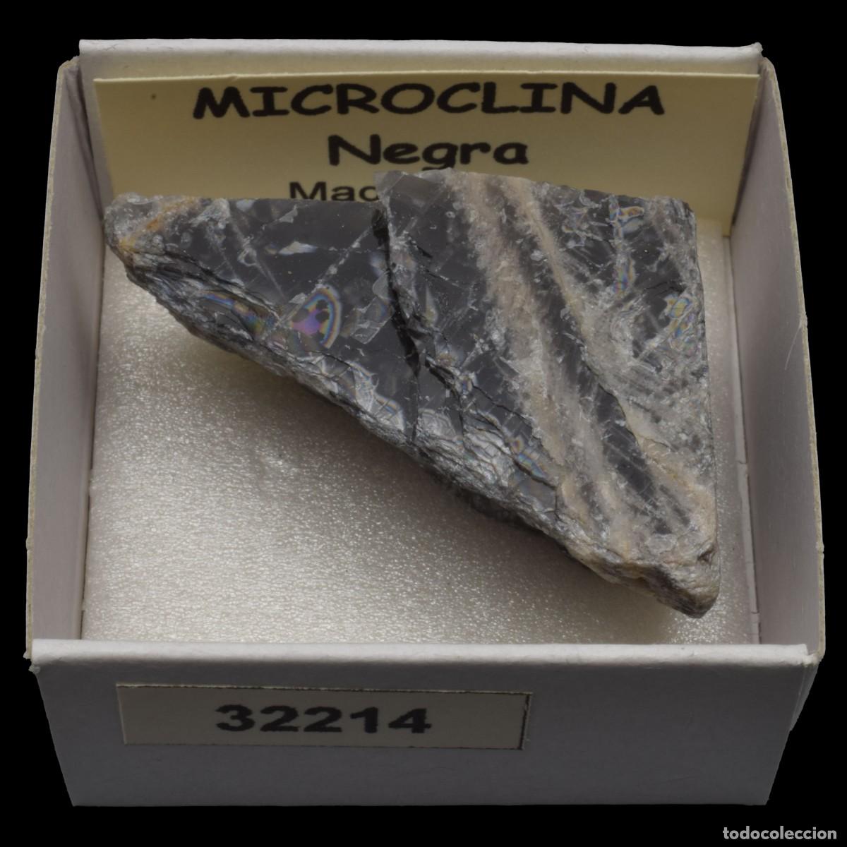 Coleccionismo de minerales: MICROCLINA Negra (Madagascar) #32214 - Foto 1