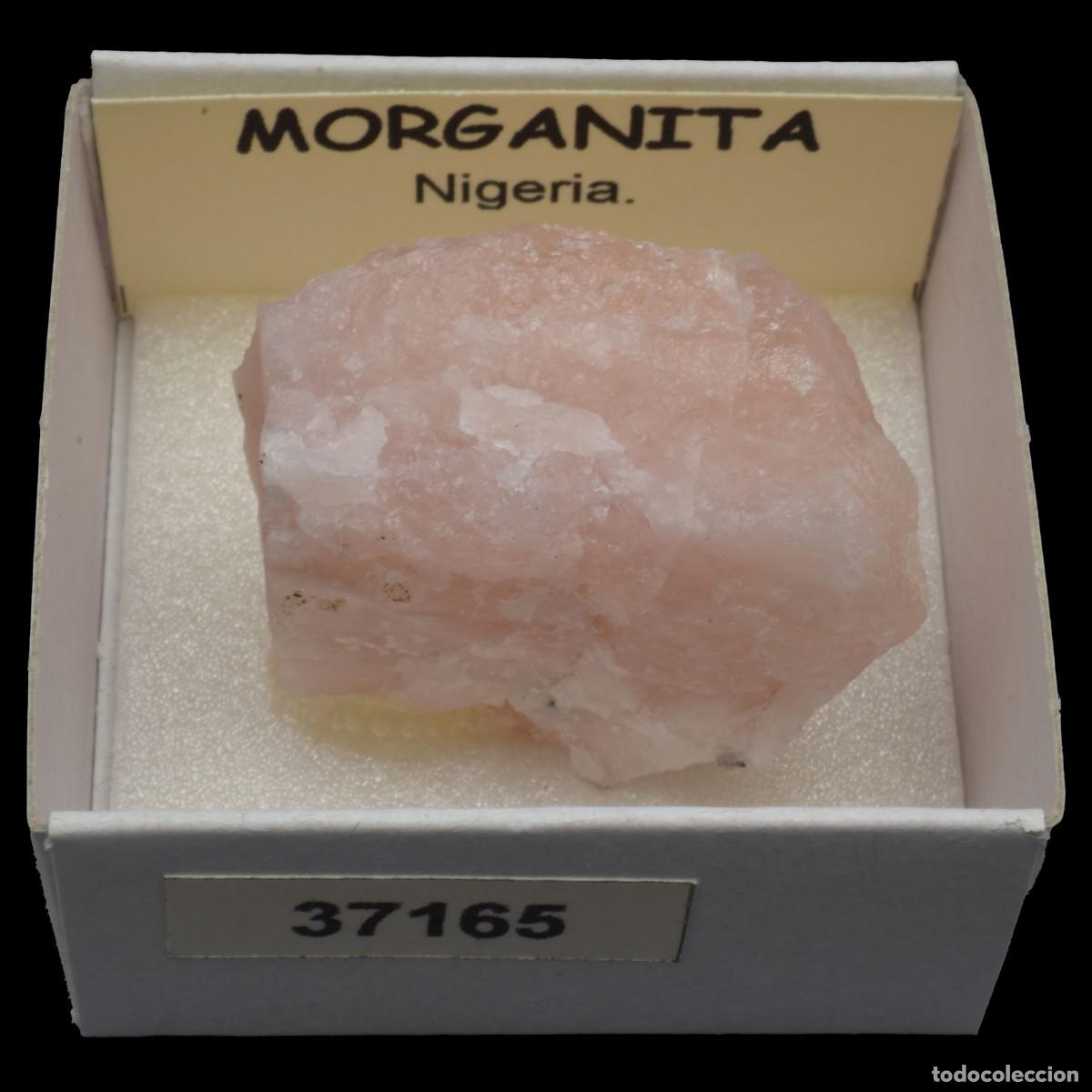 Coleccionismo de minerales: MORGANITA melocoton (Nigeria) #37165