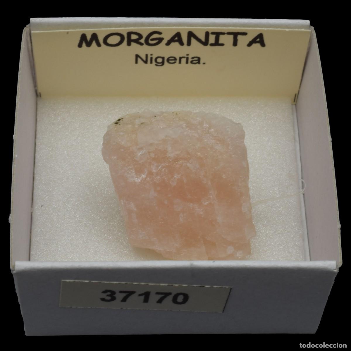 Coleccionismo de minerales: MORGANITA melocoton (Nigeria) #37170