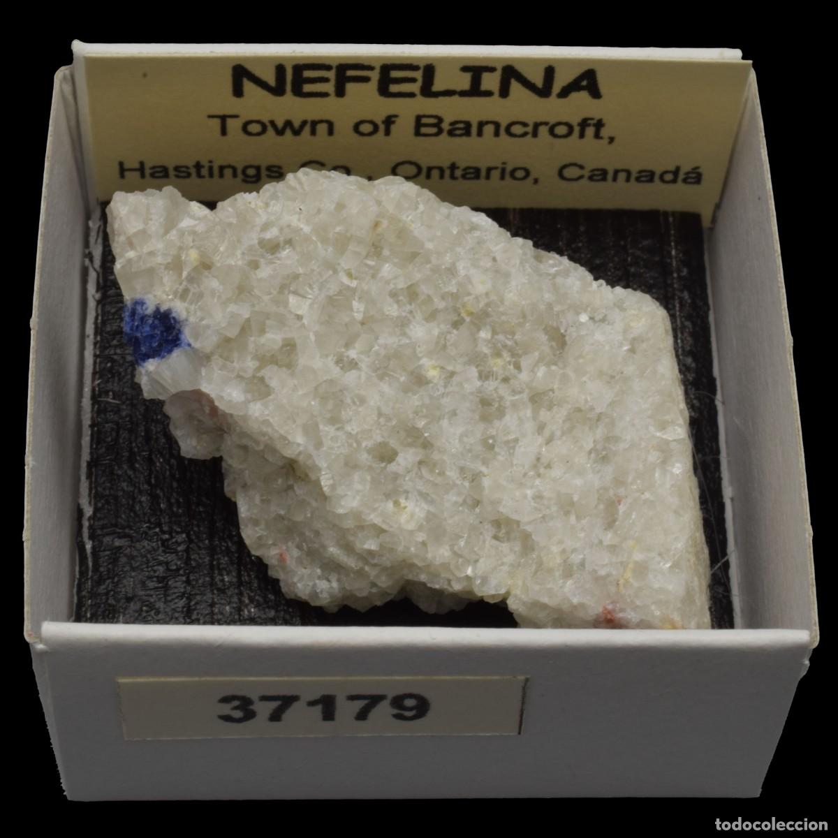 Coleccionismo de minerales: NEFELINA (Town of Bancroft, Hastings Co., Ontario, Canada) #37179