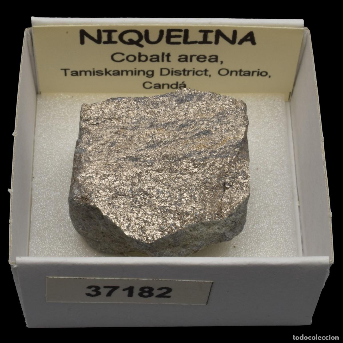 Coleccionismo de minerales: NIQUELINA (Cobalt area, Tamiskaming district, Ontario, Canada) #37182