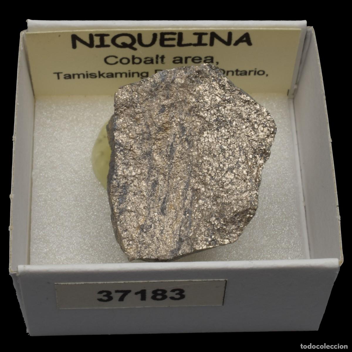 Coleccionismo de minerales: NIQUELINA (Cobalt area, Tamiskaming district, Ontario, Canada) #37183