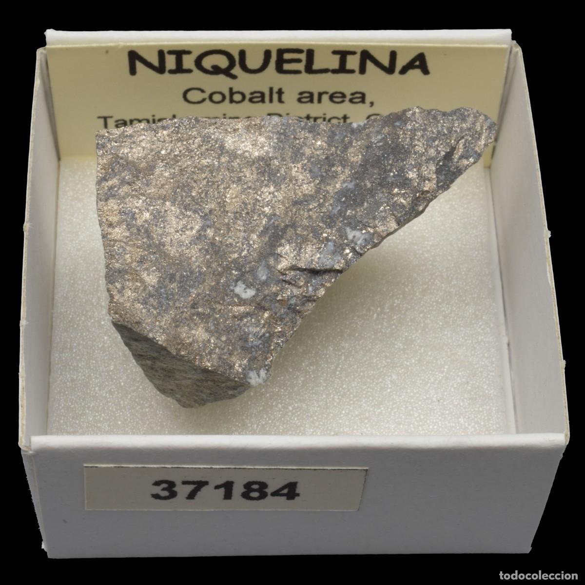 Coleccionismo de minerales: NIQUELINA (Cobalt area, Tamiskaming district, Ontario, Canada) #37184