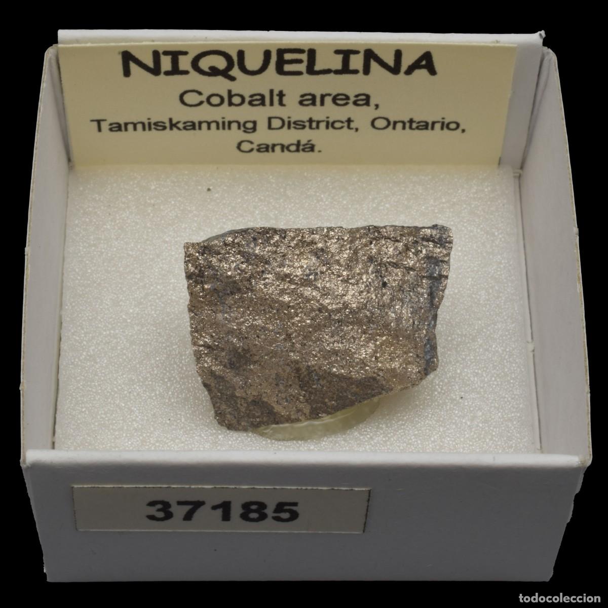 Coleccionismo de minerales: NIQUELINA (Cobalt area, Tamiskaming district, Ontario, Canada) #37185