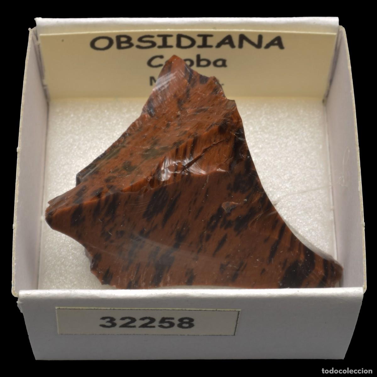 Collezionismo di minerali: OBSIDIANA Caoba (Mexico) #32258