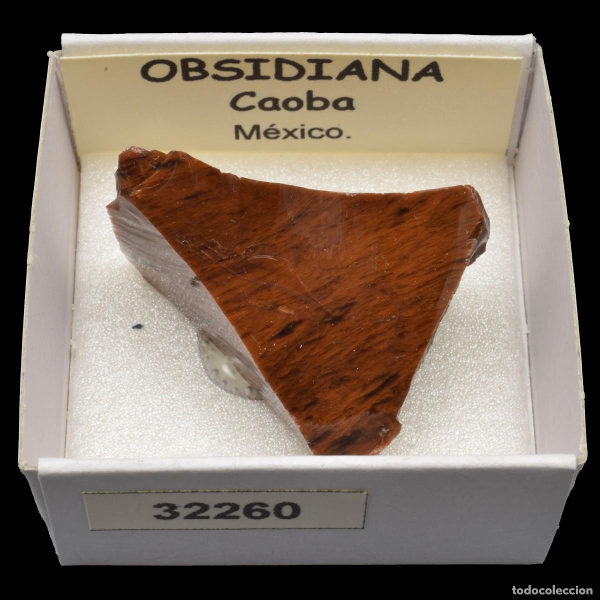 Collezionismo di minerali: OBSIDIANA Caoba (Mexico) #32260