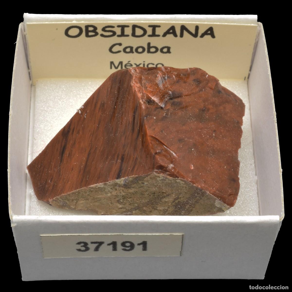 Collezionismo di minerali: OBSIDIANA Caoba (Mexico) #37191