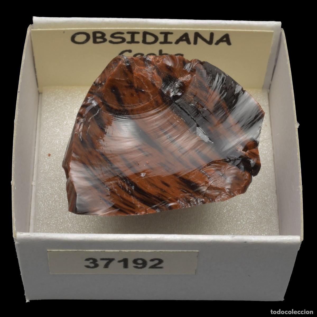 Collezionismo di minerali: OBSIDIANA Caoba (Mexico) #37192