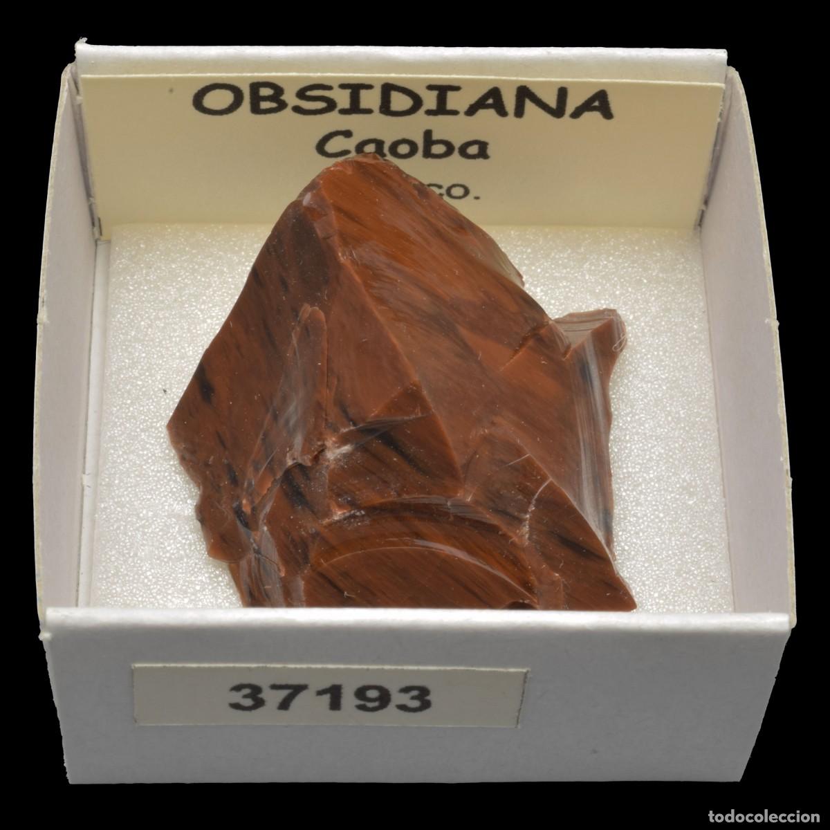 Collezionismo di minerali: OBSIDIANA Caoba (Mexico) #37193