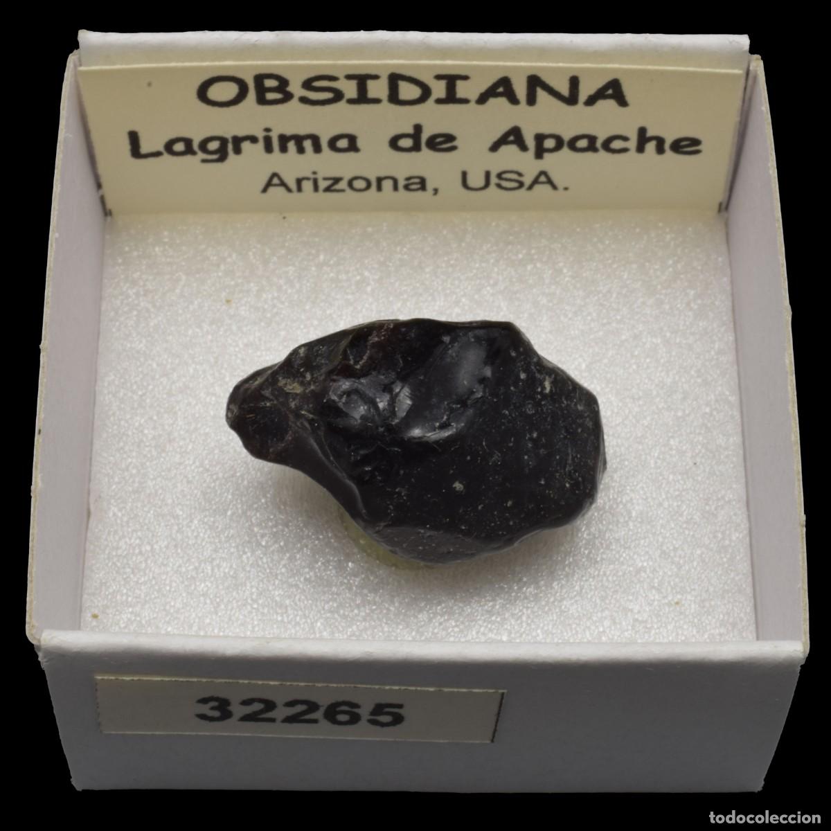 Collezionismo di minerali: OBSIDIANA Lagrima de Apache (Arizona, USA) #32265